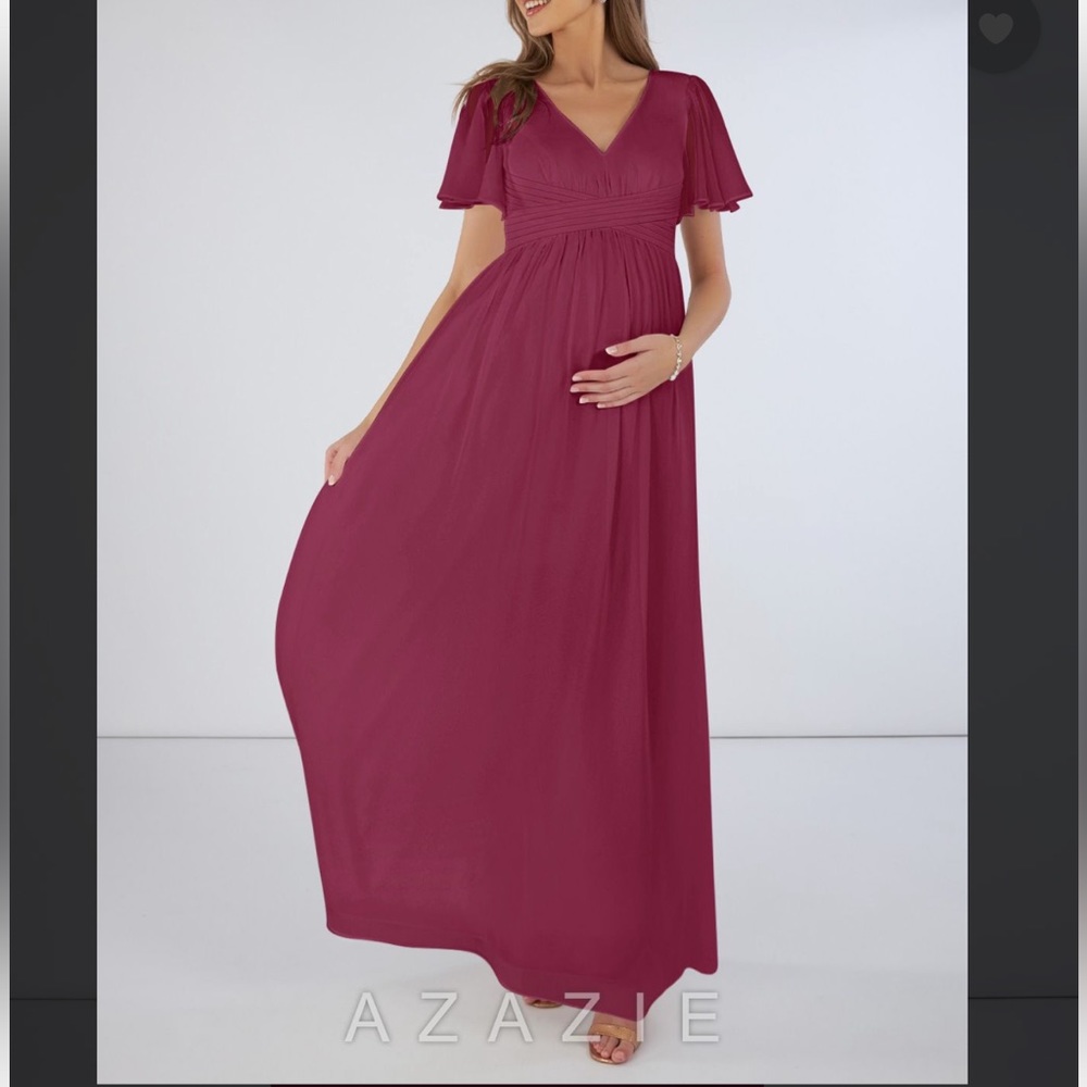Maternity bridesmaid dress